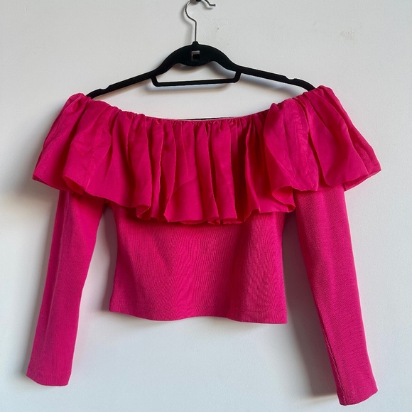 NWT Anthropologie Off-Shoulder Top, Size Small - Picture 1 of 3